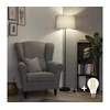 Brilagi - LED stojeća lampa CERIA 1xE27/40W/230V prečnik 45 cm siva/crna