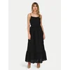 ONLY Poletna obleka Lou 15313166 Črna Regular Fit