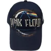 Pink Floyd Unisex Baseball Cap Dark Side of the Moon Album Distressed (Navy Blue)