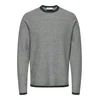 Only & Sons Pulover Timmy  siva / temno zelena