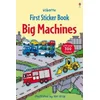 First Sticker Book Big Machines