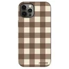 Fashion Case MagSafe za Apple iPhone 12 - Brown grid