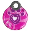 Rogz ID privezak za pse Pink Paw - S