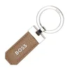 Hugo Boss Privezak za ključeve Classic, Grained Camel