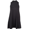 Womens turtleneck dress in black