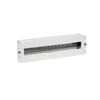 Rack panel z nosilcem DIN 3U