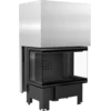 Kratki vgradni kamin NBC/800/400/BLACK