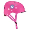 Globber čelada elite z lučko xs/s ( 48-53cm ) roza rožice