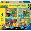 Ravensburger - Puzzle 4v1 Minioni - 1 - 39 kosov