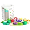 Eco toys set od 20 delova drveno povrće ( tl87113 )