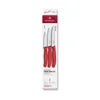 Victorinox - Komplet kuhinjskih nožev za zelenjavo SWISS CLASSIC, 3-delni, rdeč