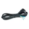 Commel Povezovalni kabel H05RR-F 3G2,5 L=1,5 m, črn