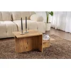 Hanah Home Klub sto Harmony, 80x40x40cm, Braon