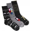Elvis Presley Nogavice 3 Pack One Size