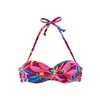 BUFFALO Bikini zgornji del modra/rumena/jagoda/roza