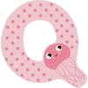 Legler Drveno slovo Q, Roze