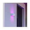 Eglo 901955 - LED RGBW prigušiva spoljna zidna svetiljka SANIA-Z LED/10W/230V IP55 bela
