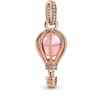 Pandora Bronasti obesek Balon z vročim zrakom Rose 789434C01