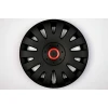 CAR 888 ACCESSORIES Univerzalne Ratkapne 14 Black/Red Abs Set