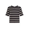 Tommy Hilfiger Majica WW0WW47308 Črna Slim Fit