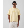 GAP Crop T-Shirt with 1969 Heavyweight Logo - Mens