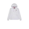 ALPHA INDUSTRIES Majica svetlo siva/temno siva/oranžna/bela