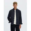SELECTED Srajca SLMCLAUS-PAU temno modra/bela