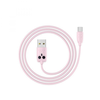 HOCO USB Kabel - KX1 USB - C 1m - Ružičasta KP22747