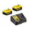 DeWalt Komplet polnilnik baterij Dcb115 + 2xakumulatorske baterije 5,0Ah Dcb115P2