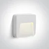 BIJELA VANJSKA ZIDNA LED SVJETILJKA 1,5W CTV DARK LIGHT IP65 230V