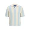 JACK & JONES Pulover JORACAPULCO bež/svetlo modra