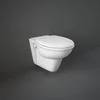 WC ŠKOLJKA VISEČA KARLA, BELA, RAK CERAMICS | Topdom