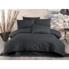 Lessentiel Maison Satenska posteljina, 140 x 200cm, Lilyum Anthracite