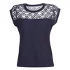 Only Majice s kratkimi rokavi ONLNICOLE Modra