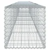 Gabionska košara s poklopcem 700x50x50 cm od pocinčanog željeza