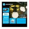 Aigostar - LED spoljašnja dekorativna girlanda 10xLED/3m IP44 hladna bela