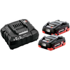 Set akumulatora i punajča Metabo Basic SET 2x4.0Ah LiHD + 1x ASC 55 (685191000)