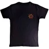 Slipknot The End, So Far Flame Logo Back Print Majica s kratkimi rokavi Black L