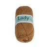 Preja LADY de Luxe - 100 g / 238 m - rjava