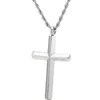 Ogrlica Pure Cross - Srebrna KP38416