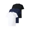 Lyle & Scott Majica mornarska/črna/bela