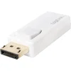 LogiLink Vhod za zaslon / HDMI adapter [1x vhod za zaslon vtič => 1x HDMI-vtičnica] bele barve LogiLink