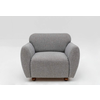 ATELIER DEL SOFA Fotelja Eddy Light Grey