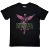 Nirvana In Utero Purple Angel Carbon Black L Majica