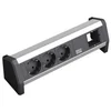 Bachmann 3x Schuko 1x GST18 3AC outlet(s) Black,Silver power extension