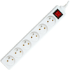 10 m extension cord 230V 6 outlets + switch pp6k-10