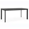 Baštenski sto Alcora 180x90x75cm tamno sivi Bizzotto