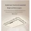 Micoe Plafonska lampa LED, 160 W, Bela