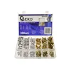 GEKO Komplet zakovicnih matic iz aluminija/jekla 300 kosov G02910