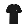 DC Shoes Majica  črna / bela